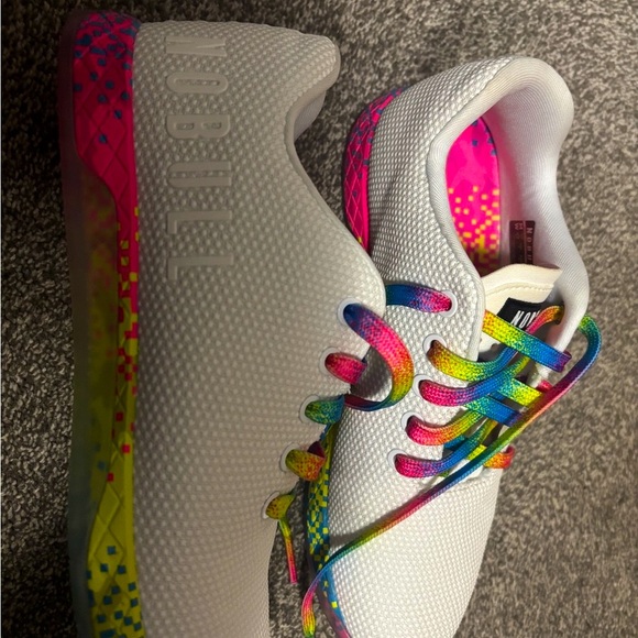 No Bull Project Outwork White Sneakers Men’s 8 or Women’s 9.5 - Picture 7 of 8